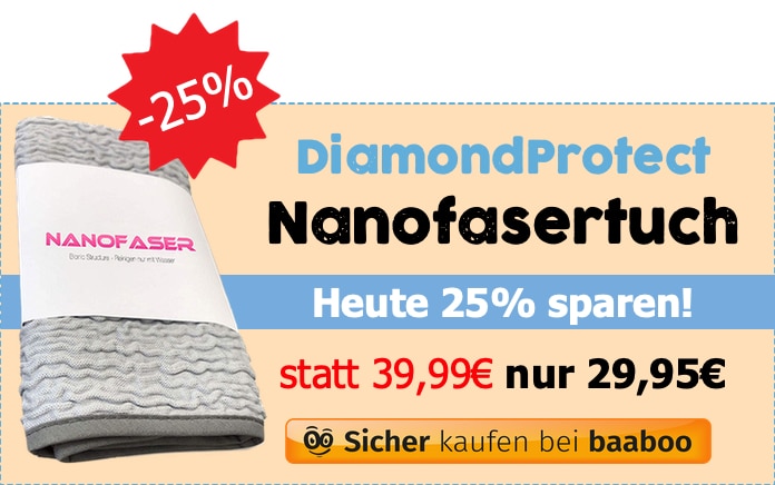 DiamondProtect Nanofasertuch (Markt-Checker)