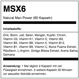 msx6 inhaltsstoffe